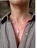 Vintage-Inspired Moss Agate & 14ct Gold Pendant