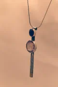 Ametrine & Gold ‘Keum-Boo’ Bar Necklace