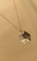 Silver Limpet Shell Necklace