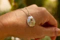 Silver Limpet Shell Necklace