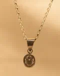 Moissanite Solitaire Pendant
