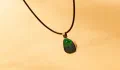 Opal Doublet & Silver Drop Pendant