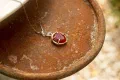 Reversible Carnelian Drop Pendant