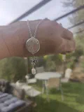 Baroque Pearl & Ruby Bloom Pendant