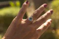 Marbella Sky Topaz Ring