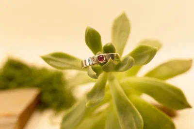 Petite Costa Ruby Ring