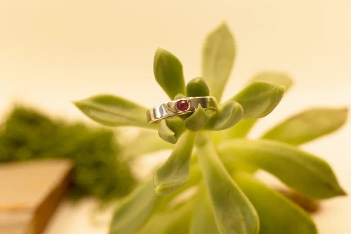 Petite Costa Ruby Ring