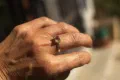 Modern Sol Citrine Ring