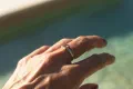 Modern Sol Citrine Ring