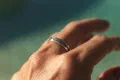 Emerald & Amethyst Mosaic Band