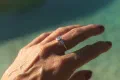 Streamline Oval Sparkle
