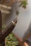 Modern Sol Citrine Ring