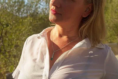 Green Onyx Bar Pendant