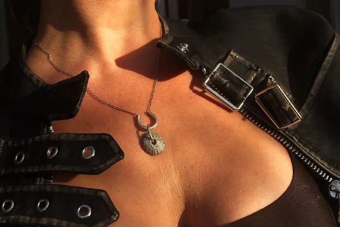 Spinning Sea Urchin Necklace