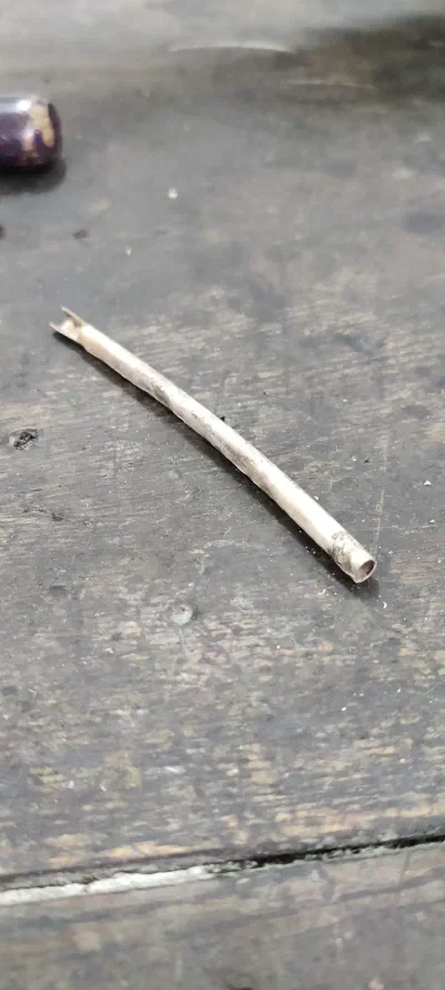silver, tubing